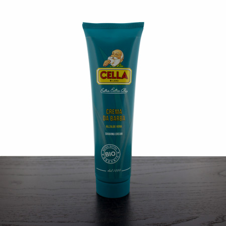 Cella Organic Shaving Cream Tube, 5.1 oz.